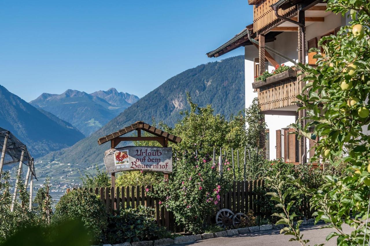 Plunerhof Schenna Buitenkant foto